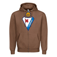 Chestnut suitable-sd-eibar-worn Zipper Hoodie - linhVisuals