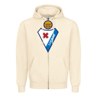 Sandshell suitable-sd-eibar-worn Zipper Hoodie - linhVisuals