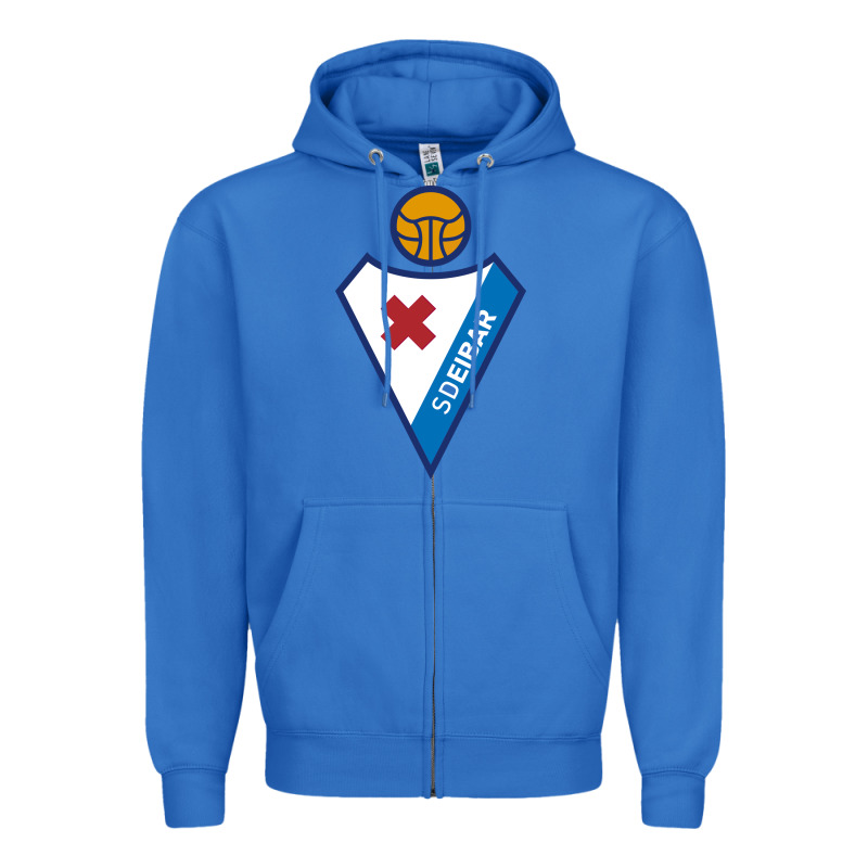 Suitable-sd-eibar-worn Zipper Hoodie by linhVisuals | Teevron