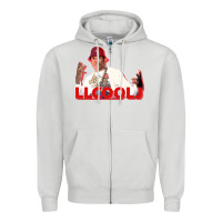 Dove Grey ll cool j Zipper Hoodie - linhVisuals