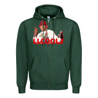 Sports Green ll cool j Zipper Hoodie - linhVisuals