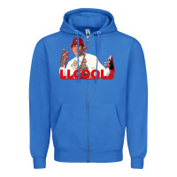 True Royal ll cool j Zipper Hoodie - linhVisuals