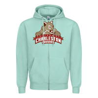 Seafoam charleston cougars Zipper Hoodie - linhVisuals