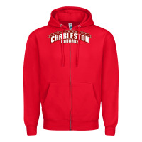 Red charleston cougars Zipper Hoodie - linhVisuals