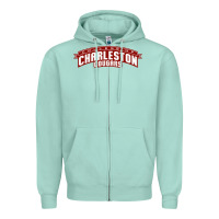 Seafoam charleston cougars Zipper Hoodie - linhVisuals