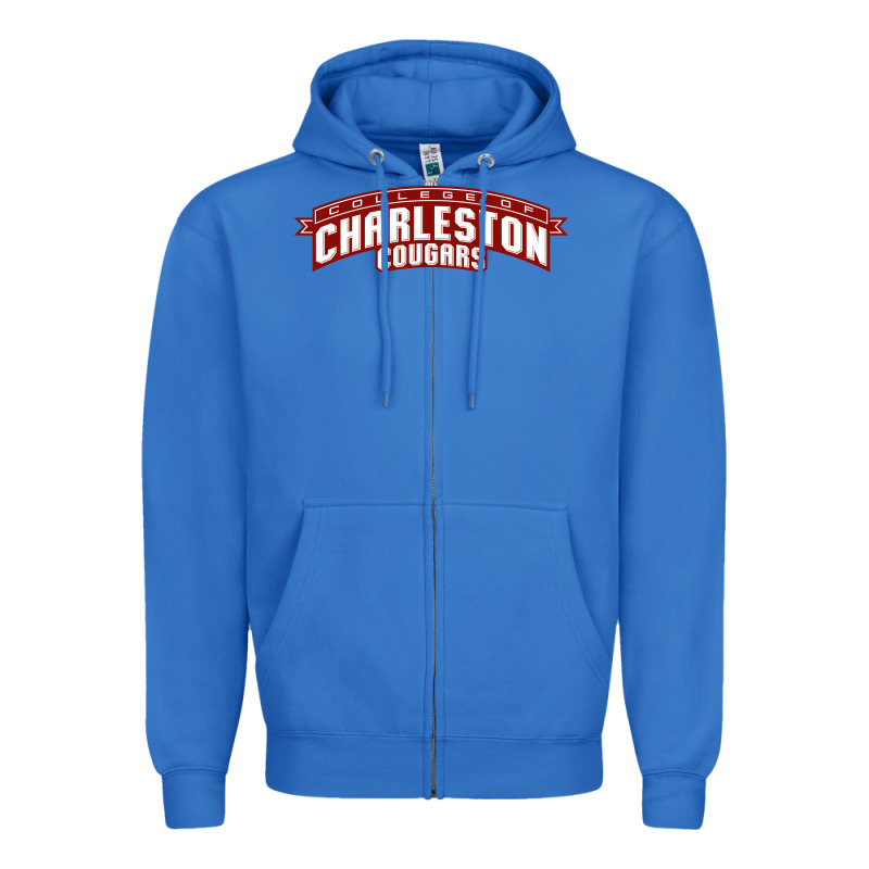 Charleston Cougars Zipper Hoodie by linhVisuals | Teevron