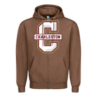 Chestnut charleston cougars Zipper Hoodie - linhVisuals