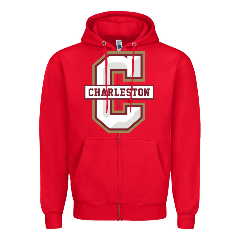 Charleston Cougars Zipper Hoodie by linhVisuals | Teevron
