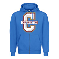 True Royal charleston cougars Zipper Hoodie - linhVisuals