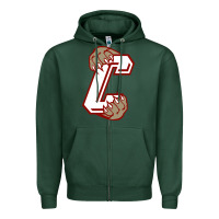 Sports Green charleston cougars Zipper Hoodie - linhVisuals