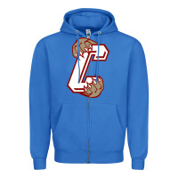 True Royal charleston cougars Zipper Hoodie - linhVisuals