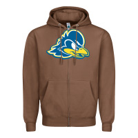 Chestnut delaware blue hens Zipper Hoodie - linhVisuals
