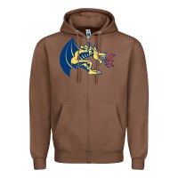 Chestnut drexel dragons Zipper Hoodie - linhVisuals