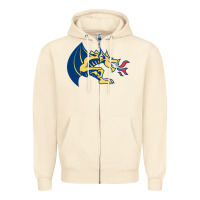 Sandshell drexel dragons Zipper Hoodie - linhVisuals