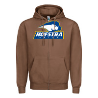 Chestnut hofstra pride Zipper Hoodie - linhVisuals