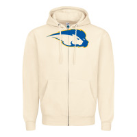 Sandshell hofstra pride Zipper Hoodie - linhVisuals