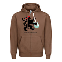 Chestnut richard thompson (fairport convention) Zipper Hoodie - linhVisuals