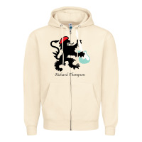 Sandshell richard thompson (fairport convention) Zipper Hoodie - linhVisuals
