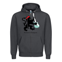 Smoke richard thompson (fairport convention) Zipper Hoodie - linhVisuals