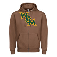 Chestnut william & mary tribe Zipper Hoodie - linhVisuals