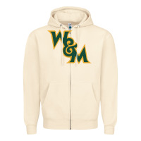 Sandshell william & mary tribe Zipper Hoodie - linhVisuals