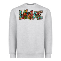 Heather Grey love rodeo Heavyweight Sweatshirt - JahusDesignShop