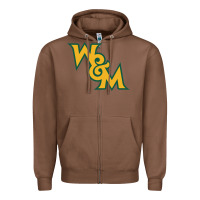 Chestnut william & mary tribe Zipper Hoodie - linhVisuals