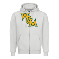 Dove Grey william & mary tribe Zipper Hoodie - linhVisuals