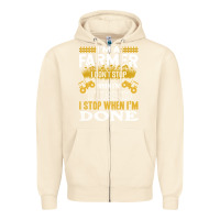 Sandshell farmer Zipper Hoodie - linhVisuals