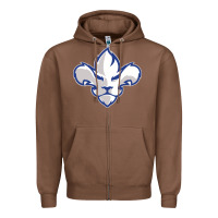 Chestnut trois rivières ice hockey Zipper Hoodie - linhVisuals