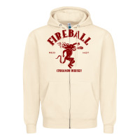 Sandshell vintag fireball   whisky Zipper Hoodie - linhVisuals