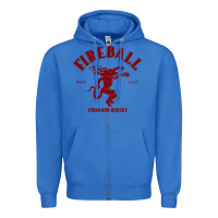 True Royal vintag fireball   whisky Zipper Hoodie - linhVisuals