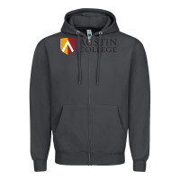 Smoke austin, college Zipper Hoodie - linhVisuals
