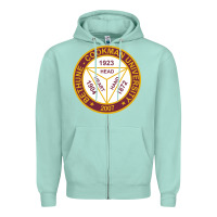 Seafoam bethune cookman university sea Zipper Hoodie - linhVisuals