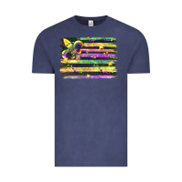 Vintage Denim mardi gras Vintage Tee - FaDigitalArtStudio