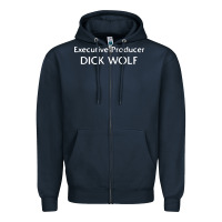 Navy executive producer dick wolf Zipper Hoodie - linhVisuals