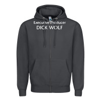 Smoke executive producer dick wolf Zipper Hoodie - linhVisuals