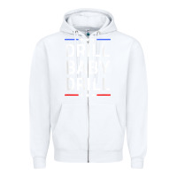 White drill baby drill t shirt support usa energy independence t shirt Zipper Hoodie - linhVisuals