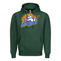 Sports Green orlando solar bears Zipper Hoodie - linhVisuals