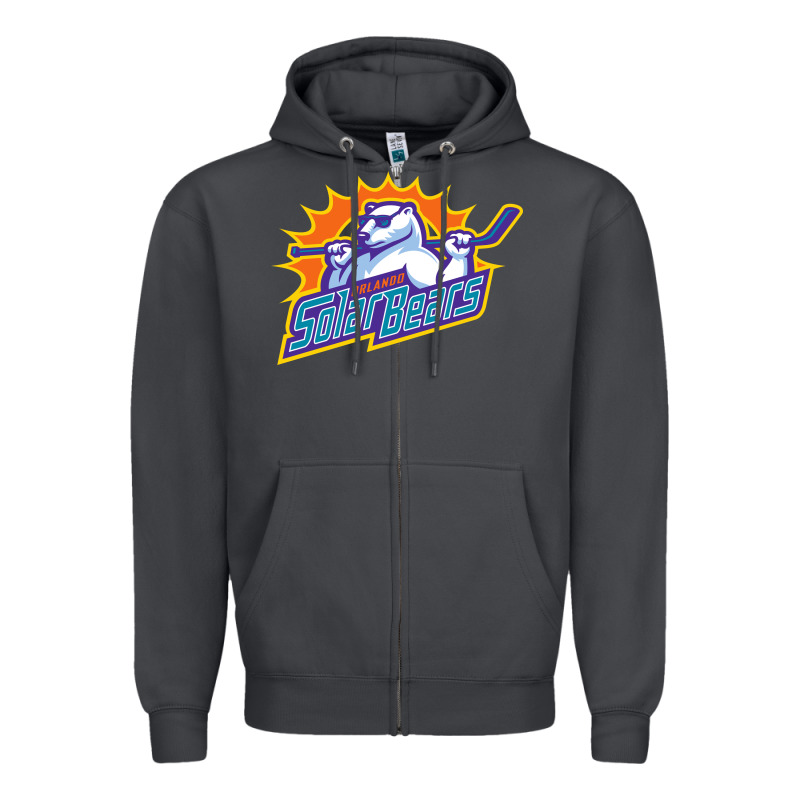 Orlando Solar Bears Zipper Hoodie by linhVisuals | Teevron