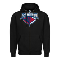 Black south carolina stingrays Zipper Hoodie - linhVisuals