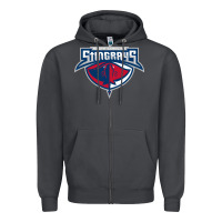 Smoke south carolina stingrays Zipper Hoodie - linhVisuals