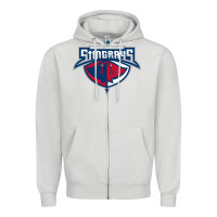 Dove Grey south carolina stingrays Zipper Hoodie - linhVisuals