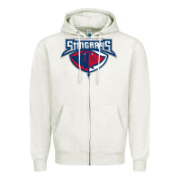 Oatmeal Heather south carolina stingrays Zipper Hoodie - linhVisuals