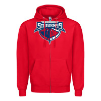 Red south carolina stingrays Zipper Hoodie - linhVisuals