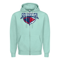 Seafoam south carolina stingrays Zipper Hoodie - linhVisuals