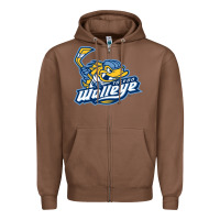 Chestnut toledo walleye Zipper Hoodie - linhVisuals