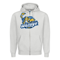 Dove Grey toledo walleye Zipper Hoodie - linhVisuals