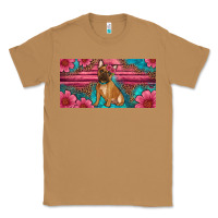 Toasted Coconut french bulldog floral license plate Classic Tee - Artiststas