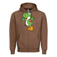 Chestnut yoshi Zipper Hoodie - linhVisuals